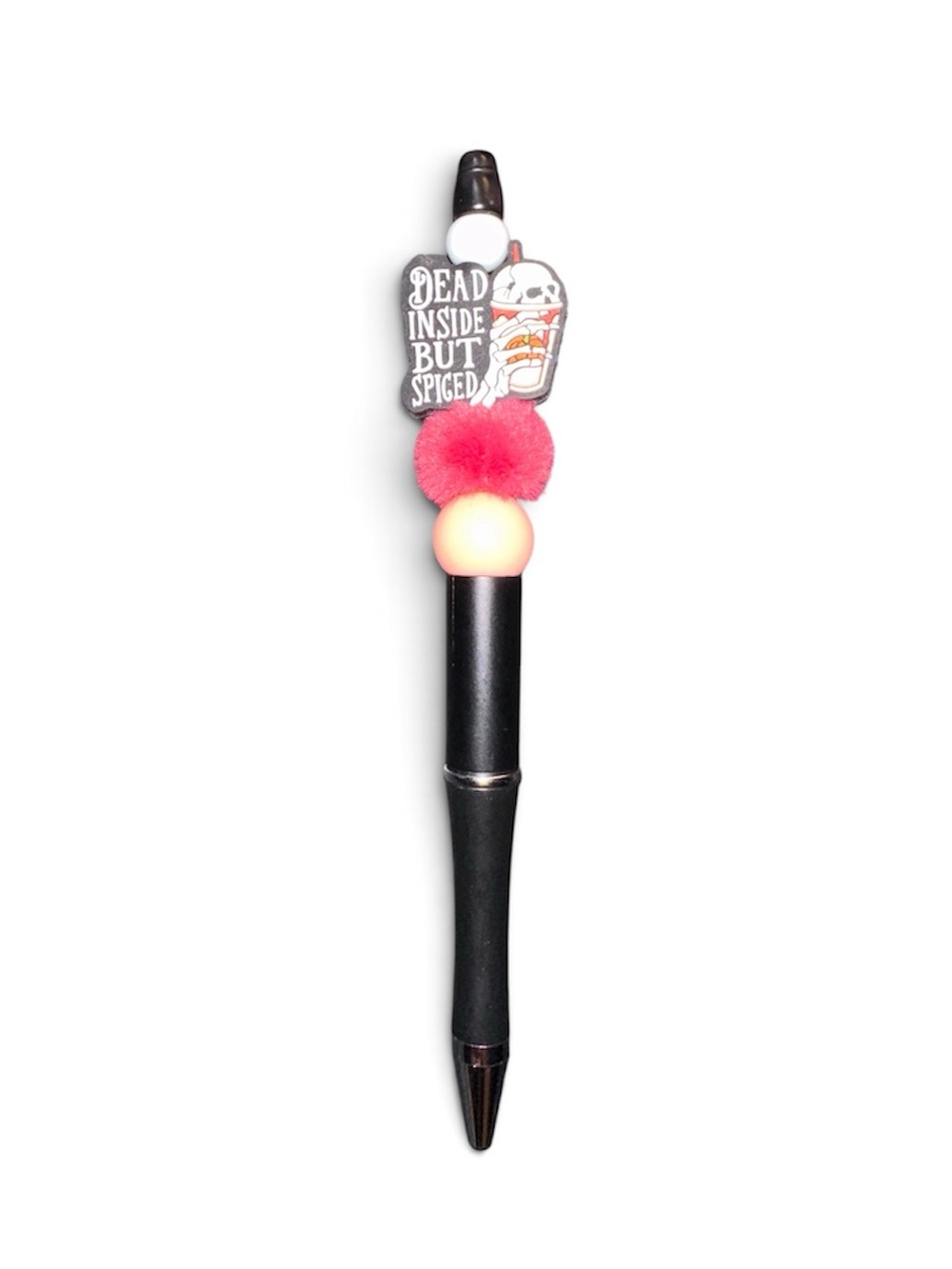 Handcrafted Pen + Refill (Dead inside but spiced)